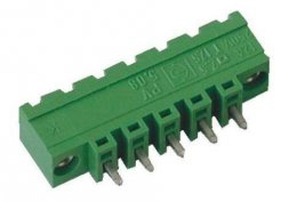 Terminal blocks with screw flanges
