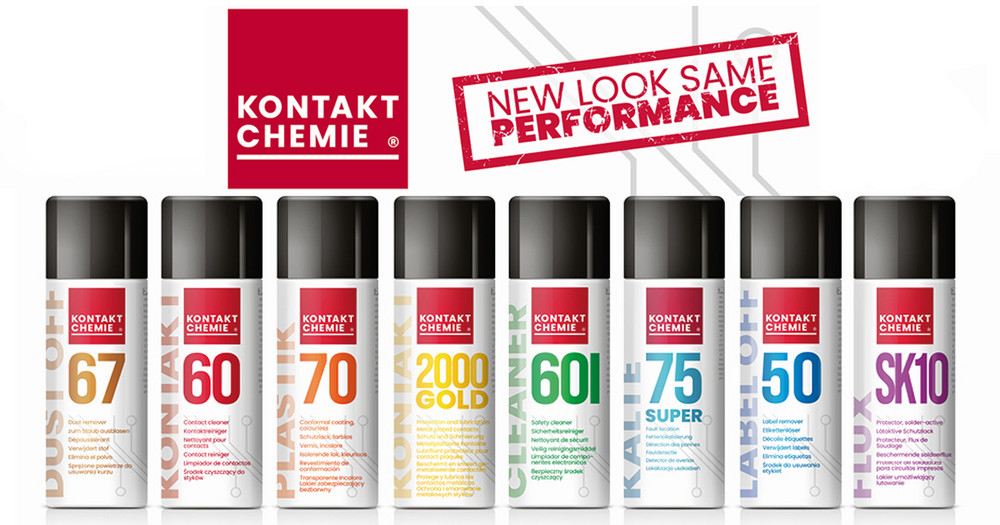 Kontakt Chemie Sprays – new look, same performance