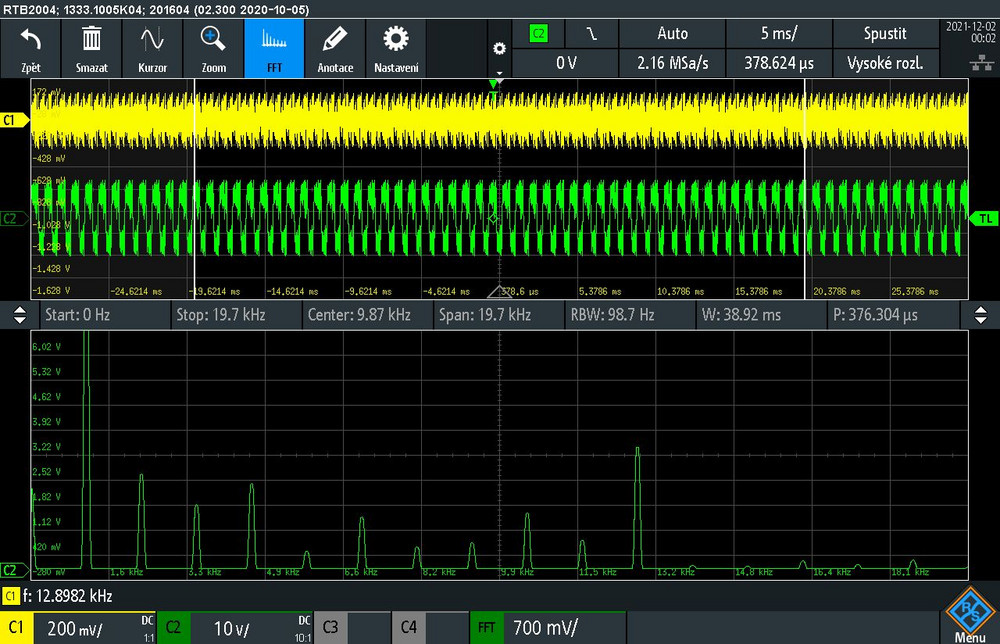 Recenzia: Digitálny osciloskop RTB 2004 od Rohde&Schwarz