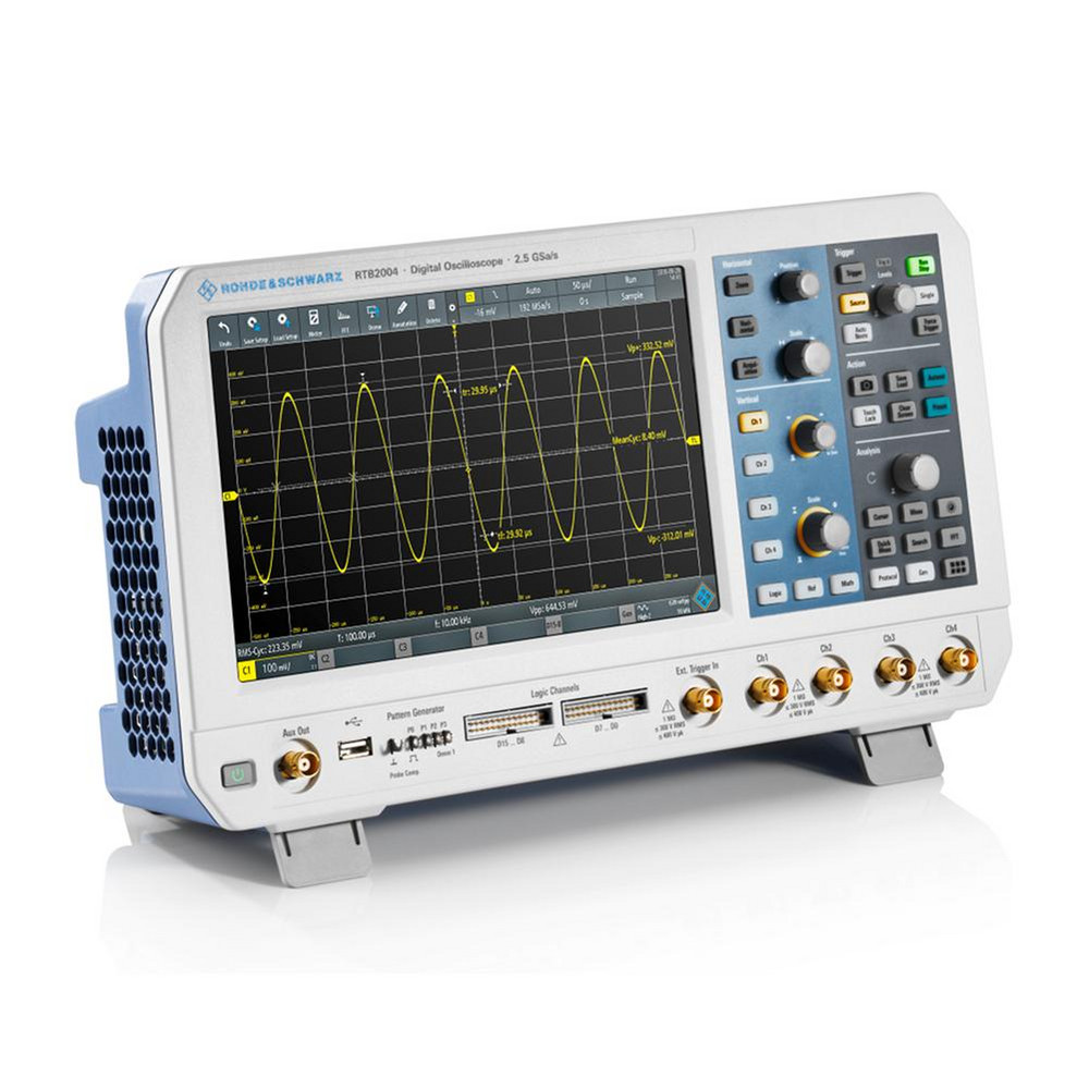 Recenzia: Digitálny osciloskop RTB 2004 od Rohde&Schwarz