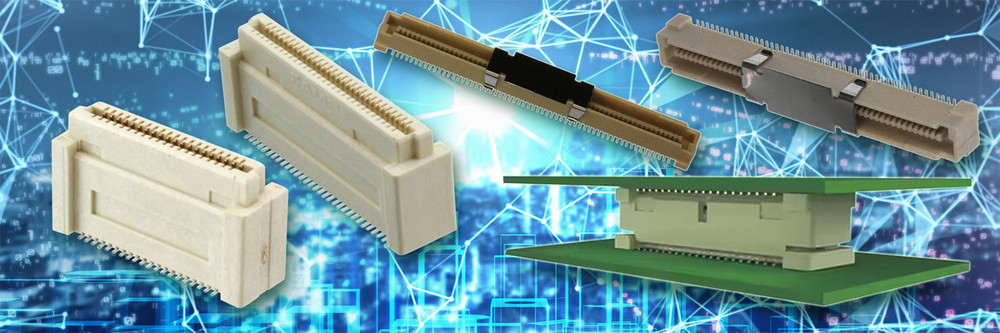 Csatlakoztassa a PCB-t board-to-board csatlakozókkal a TE Connectivity-től