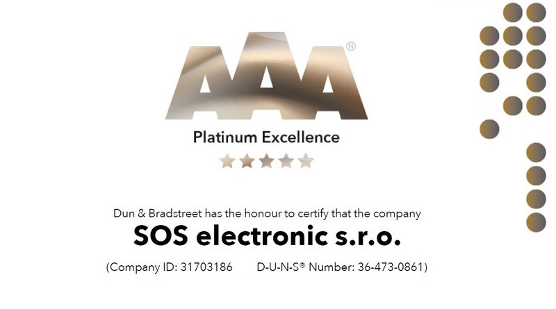 SOS electronic je stabilním partnerem i v období recese