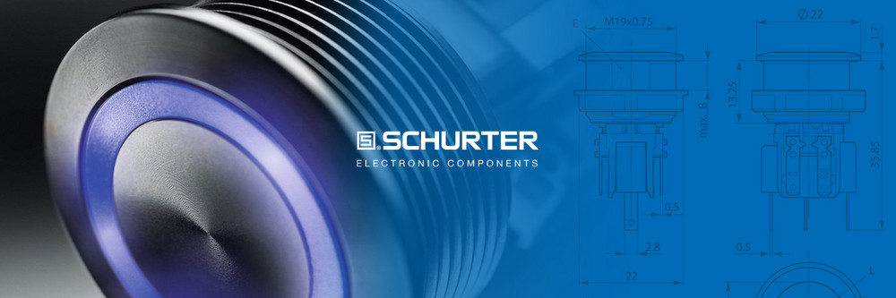 No se pierda la exclusiva retroiluminación de los interruptores de Schurter