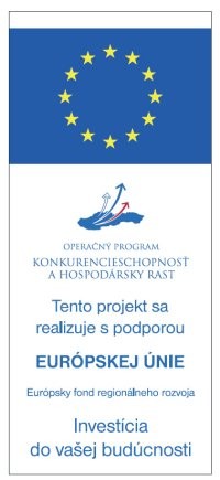 Projekt spolufinancovaný z fondov EÚ 